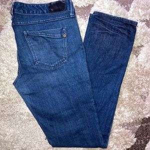 Express Jeans- straight leg- dark wash- size 8r